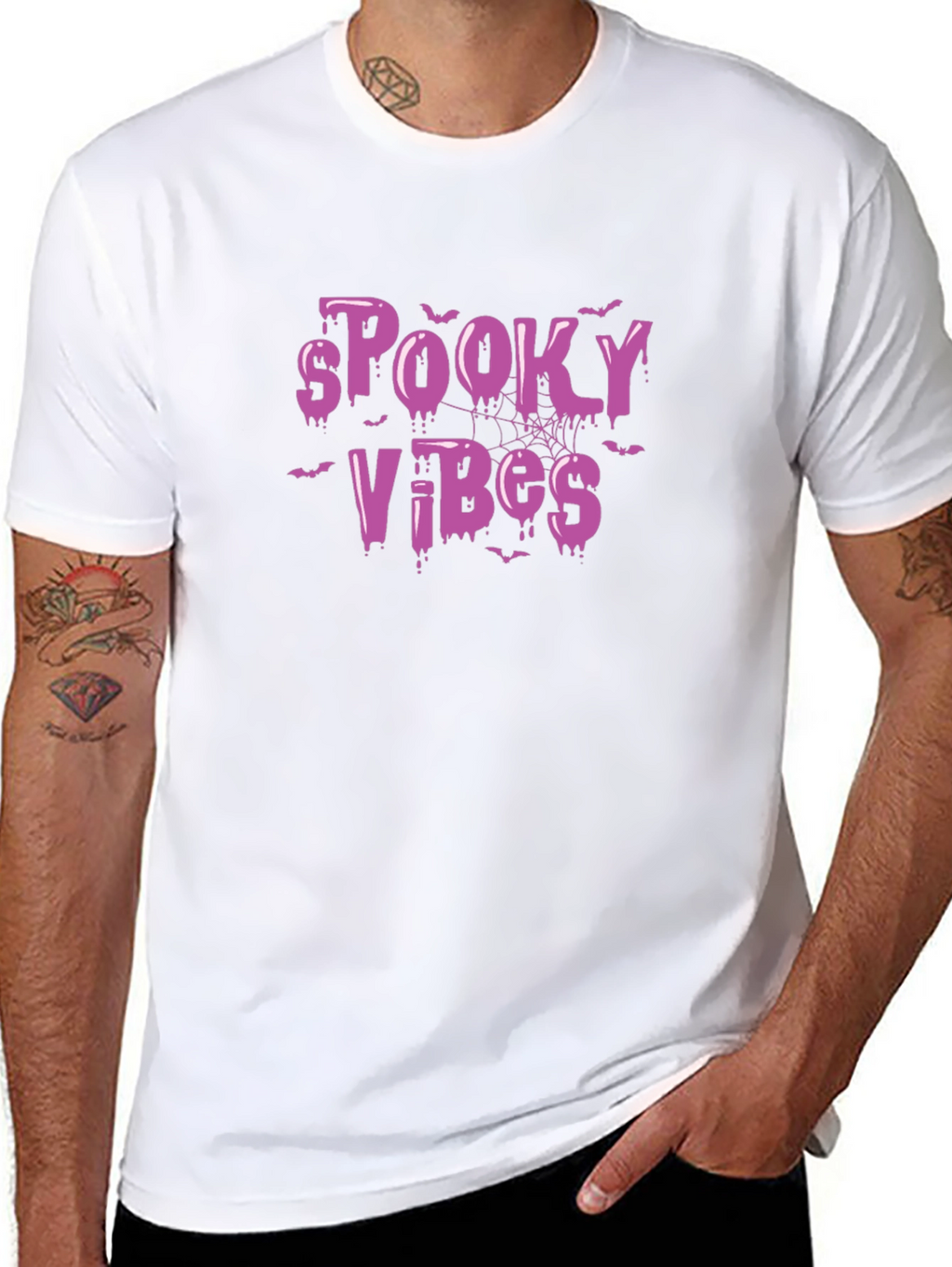 Spooky Vibes Graphic Tee - Halloween Edition