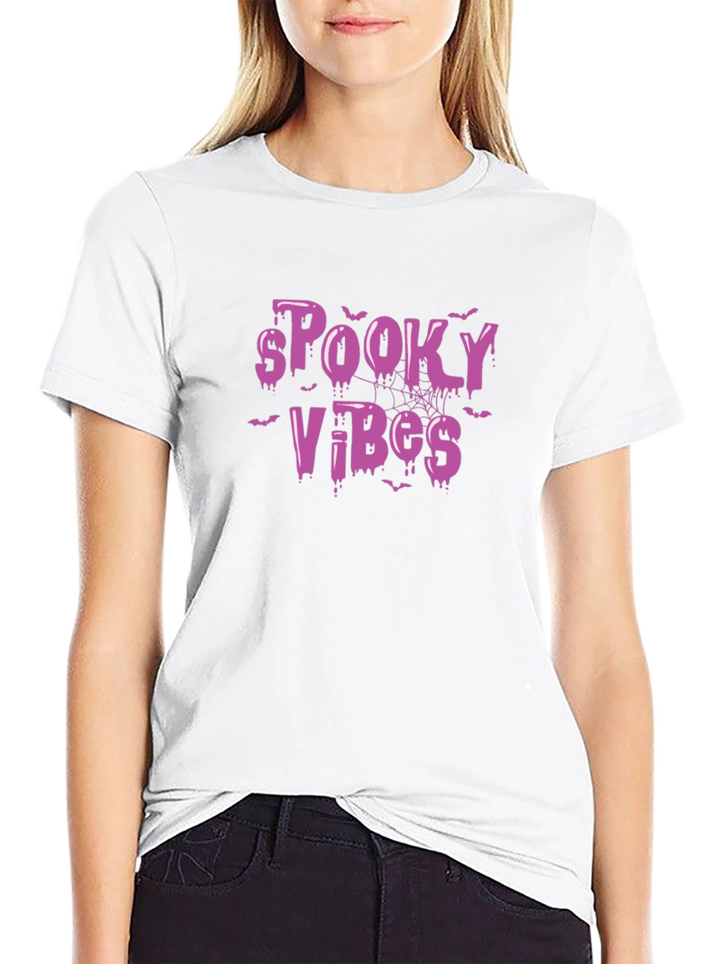 Spooky Vibes Graphic Tee - Halloween Edition