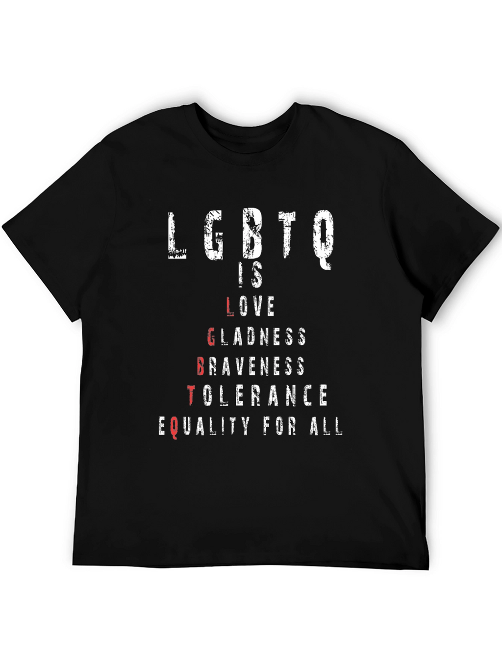 LGBTQ Love Equality T-Shirt - Pride & Support