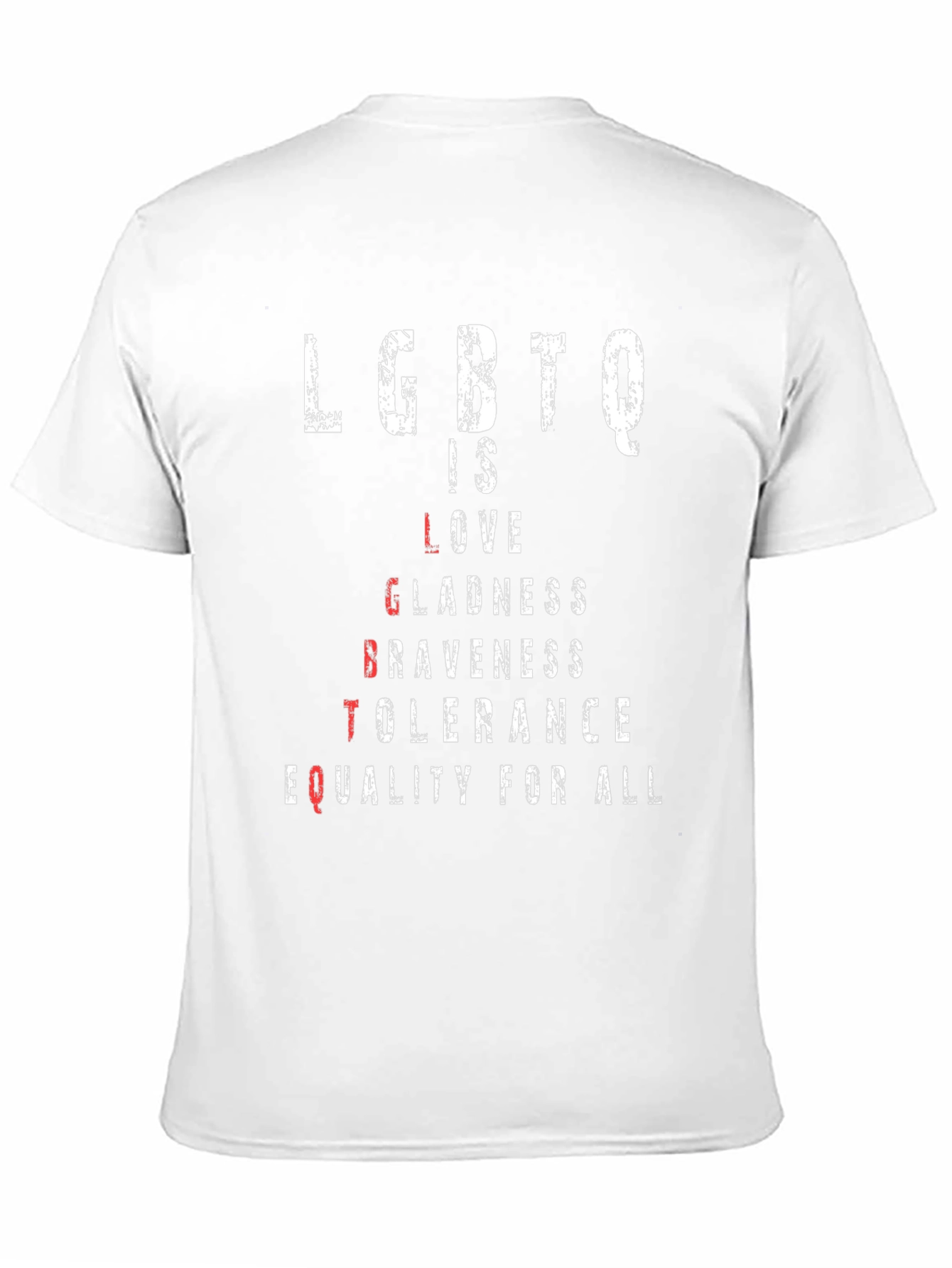 LGBTQ Love Equality T-Shirt - Pride & Support