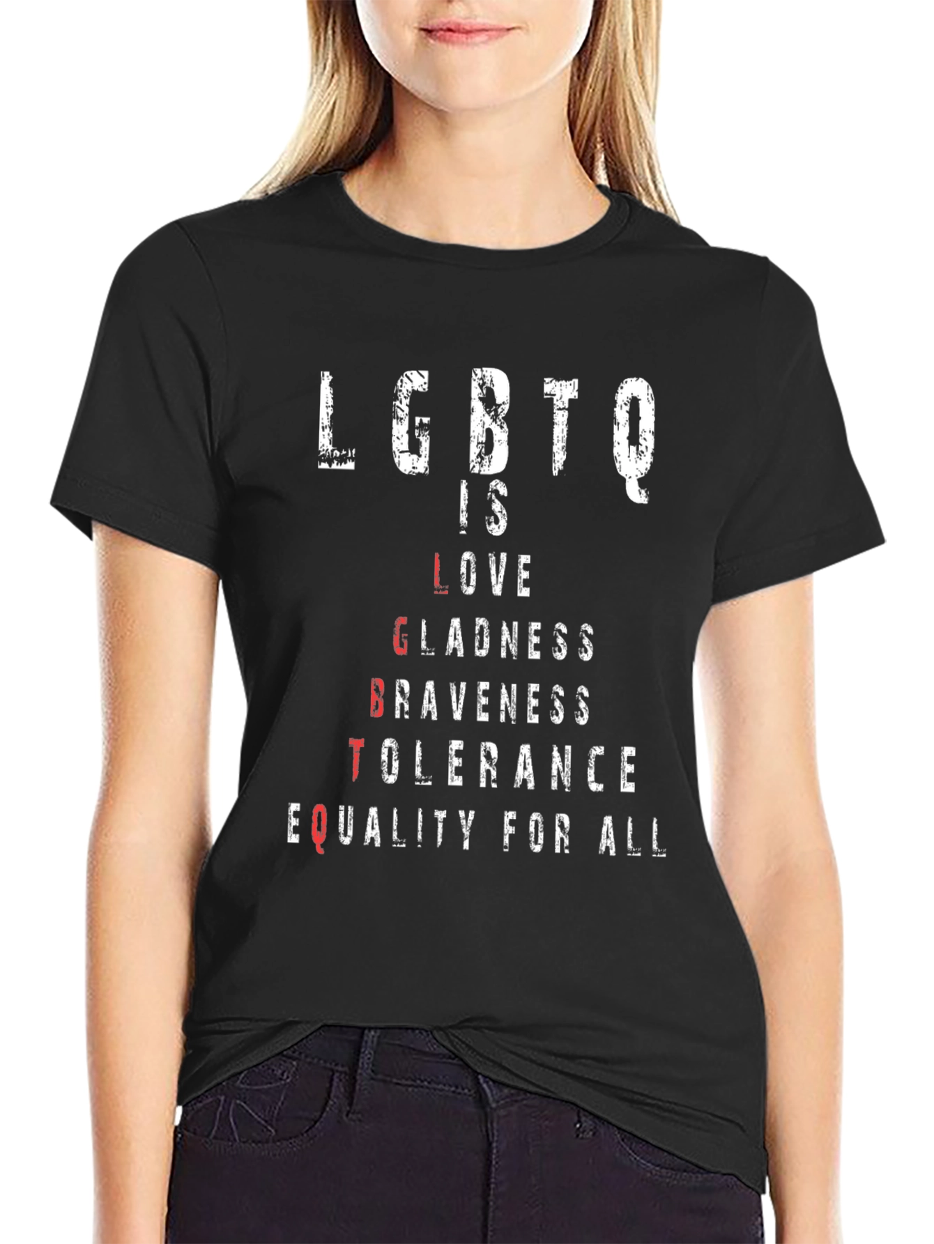 LGBTQ Love Equality T-Shirt - Pride & Support