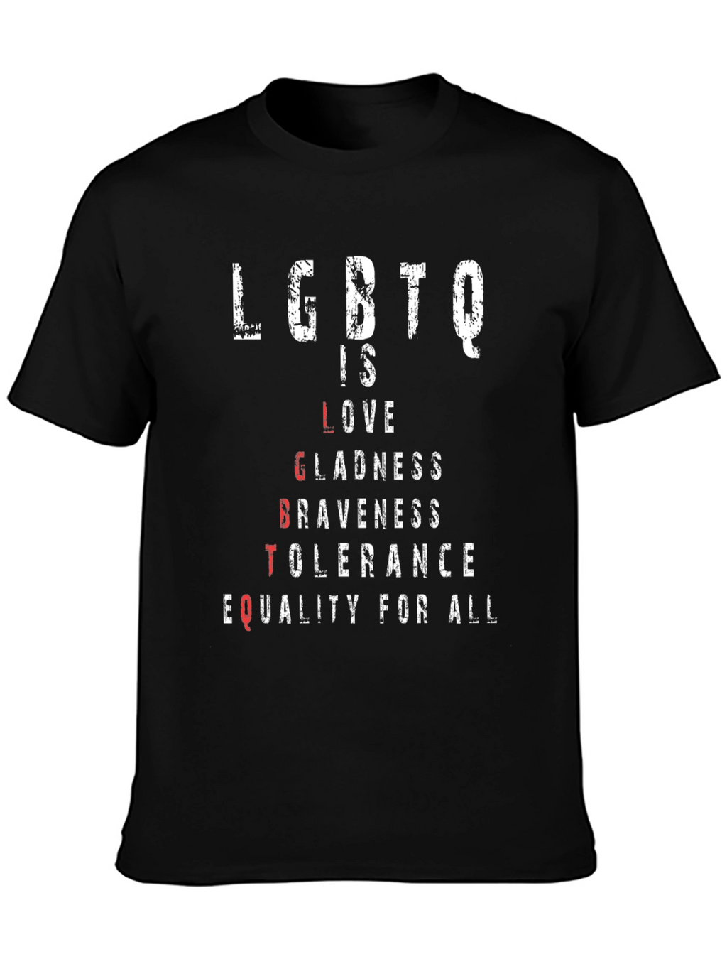 LGBTQ Love Equality T-Shirt - Pride & Support