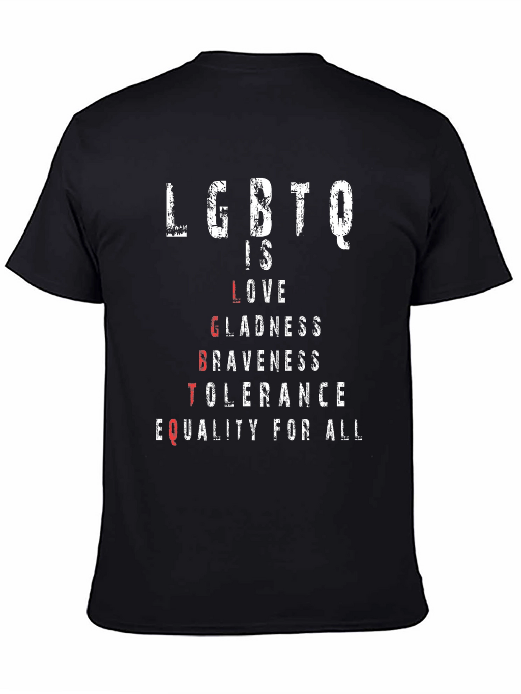 LGBTQ Love Equality T-Shirt - Pride & Support