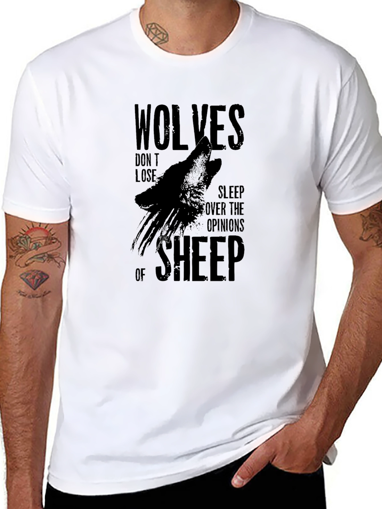 Wolves Dont Lose Sleep T-Shirt