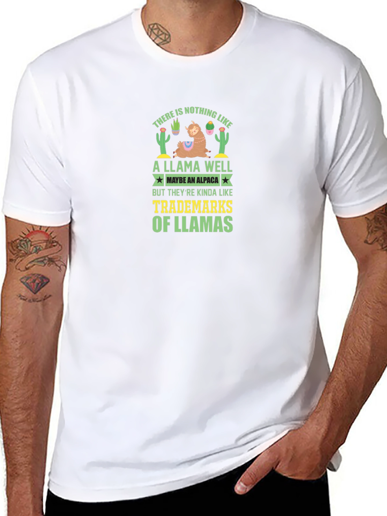 Llama Well T-Shirt: Trademarks of Llamas