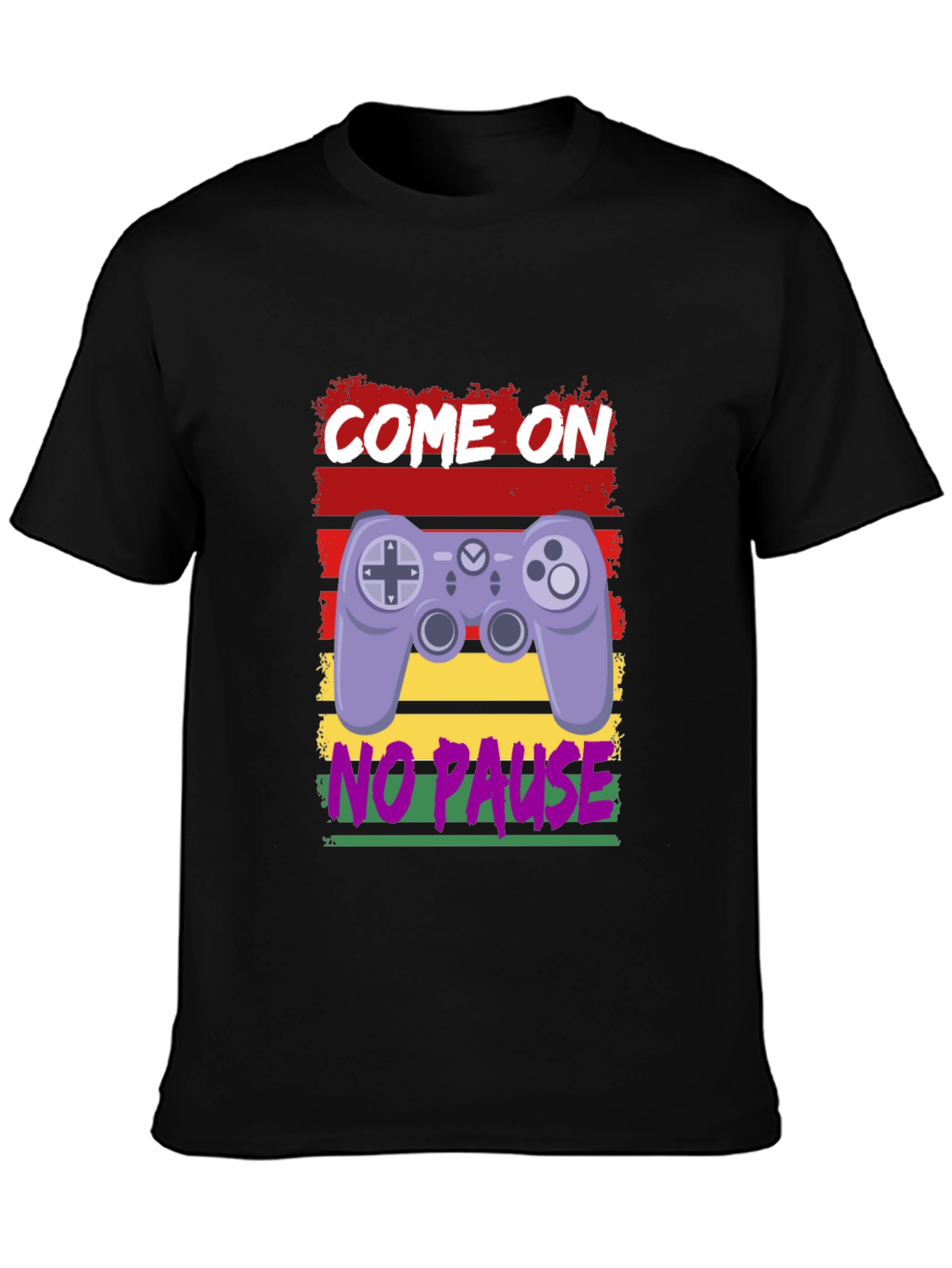 Come On No Pause Gamer T-Shirt