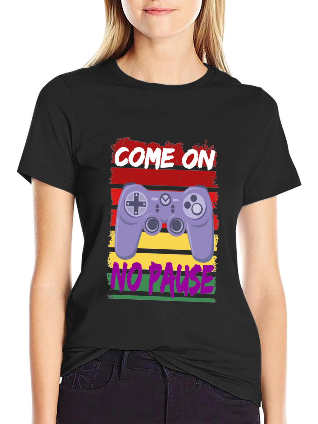 Come On No Pause Gamer T-Shirt