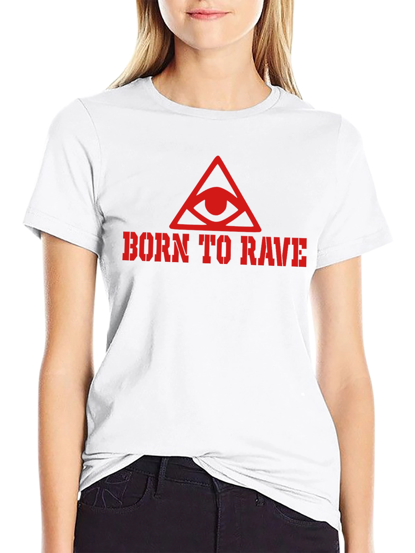 Born To Rave Black T-Shirt