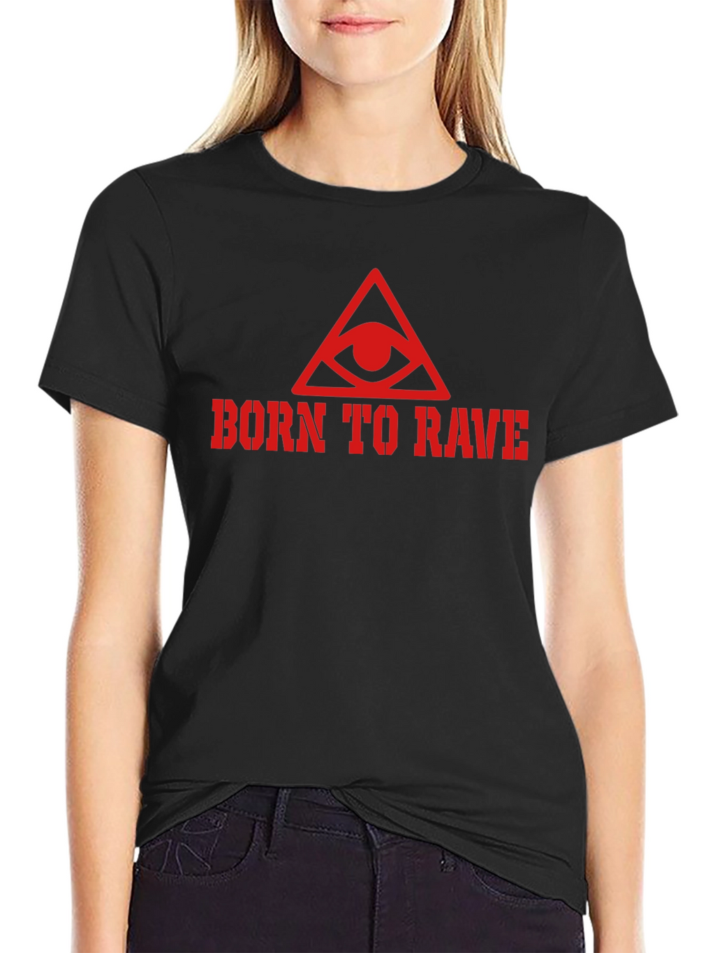 Born To Rave Black T-Shirt