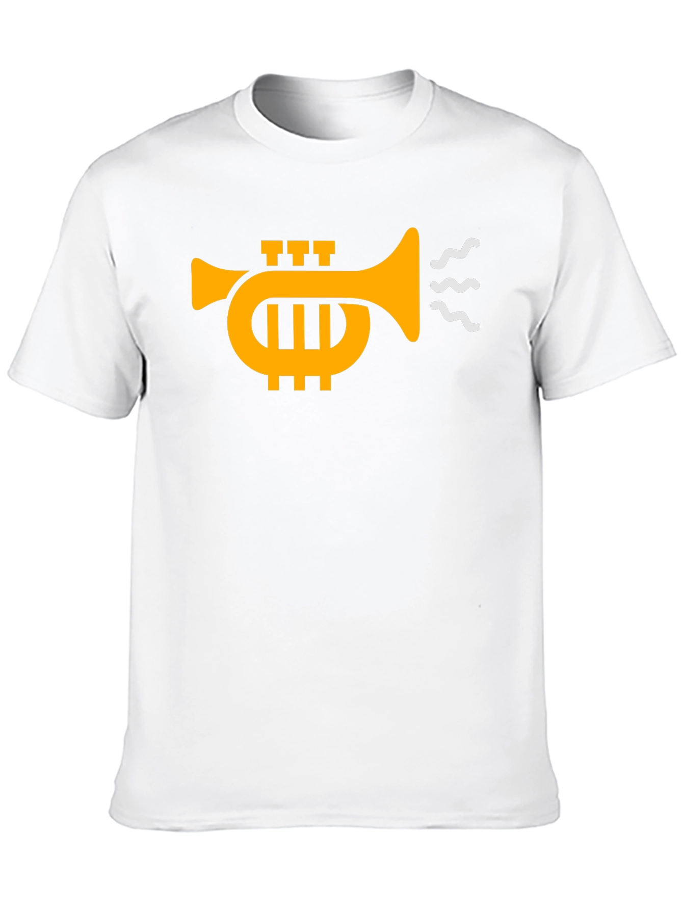 Trumpet Graphic Black T-Shirt