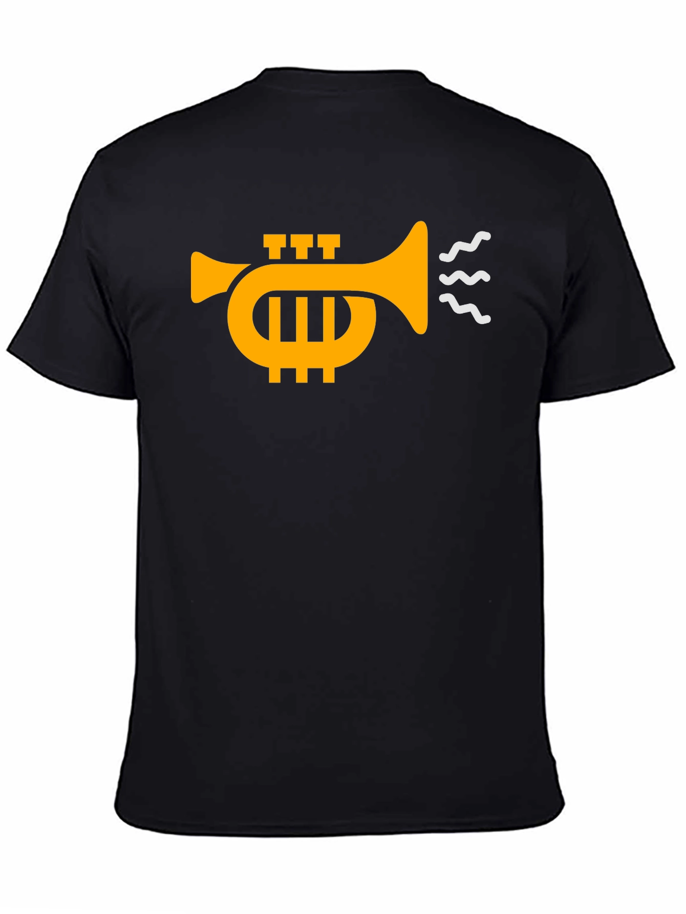 Trumpet Graphic Black T-Shirt