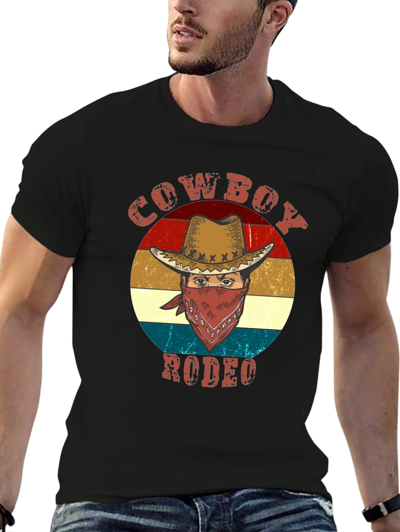 Cowboy Rodeo Graphic T-Shirt
