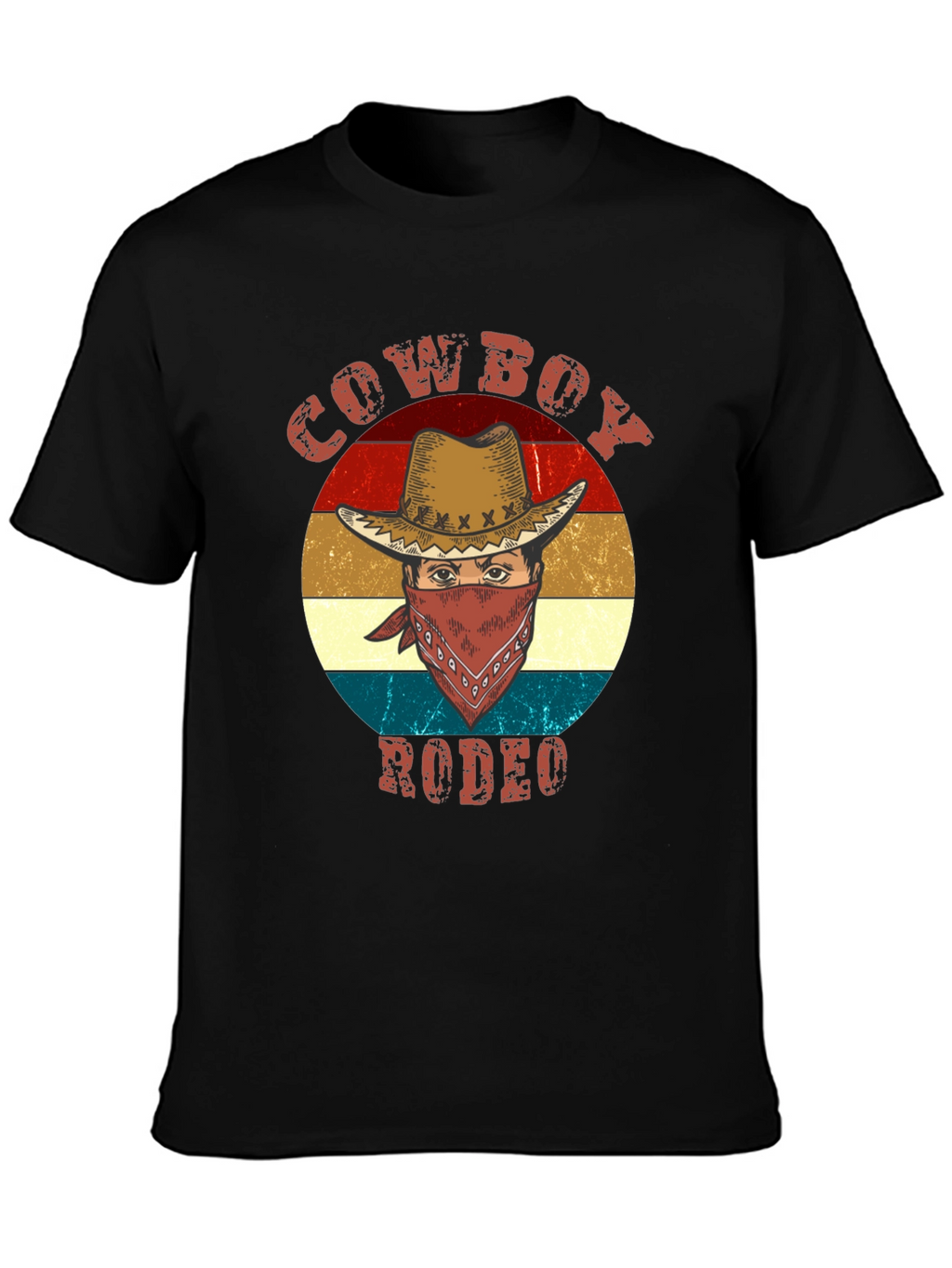 Cowboy Rodeo Graphic T-Shirt