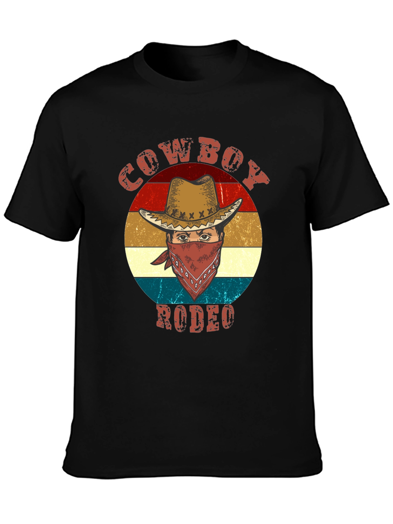 Cowboy Rodeo Graphic T-Shirt