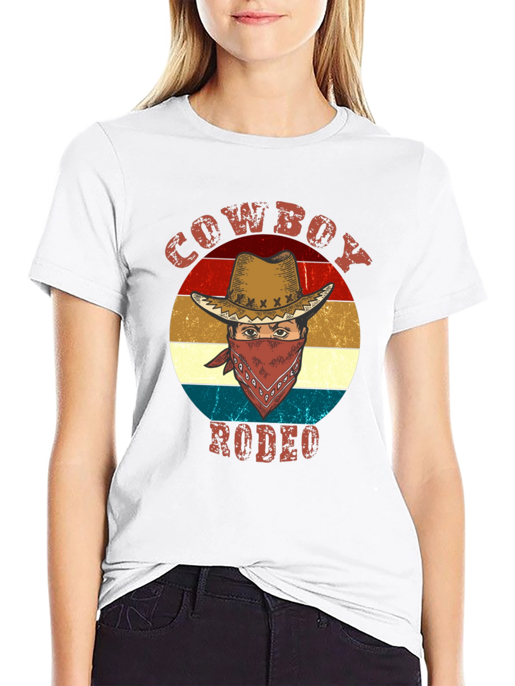 Cowboy Rodeo Graphic T-Shirt