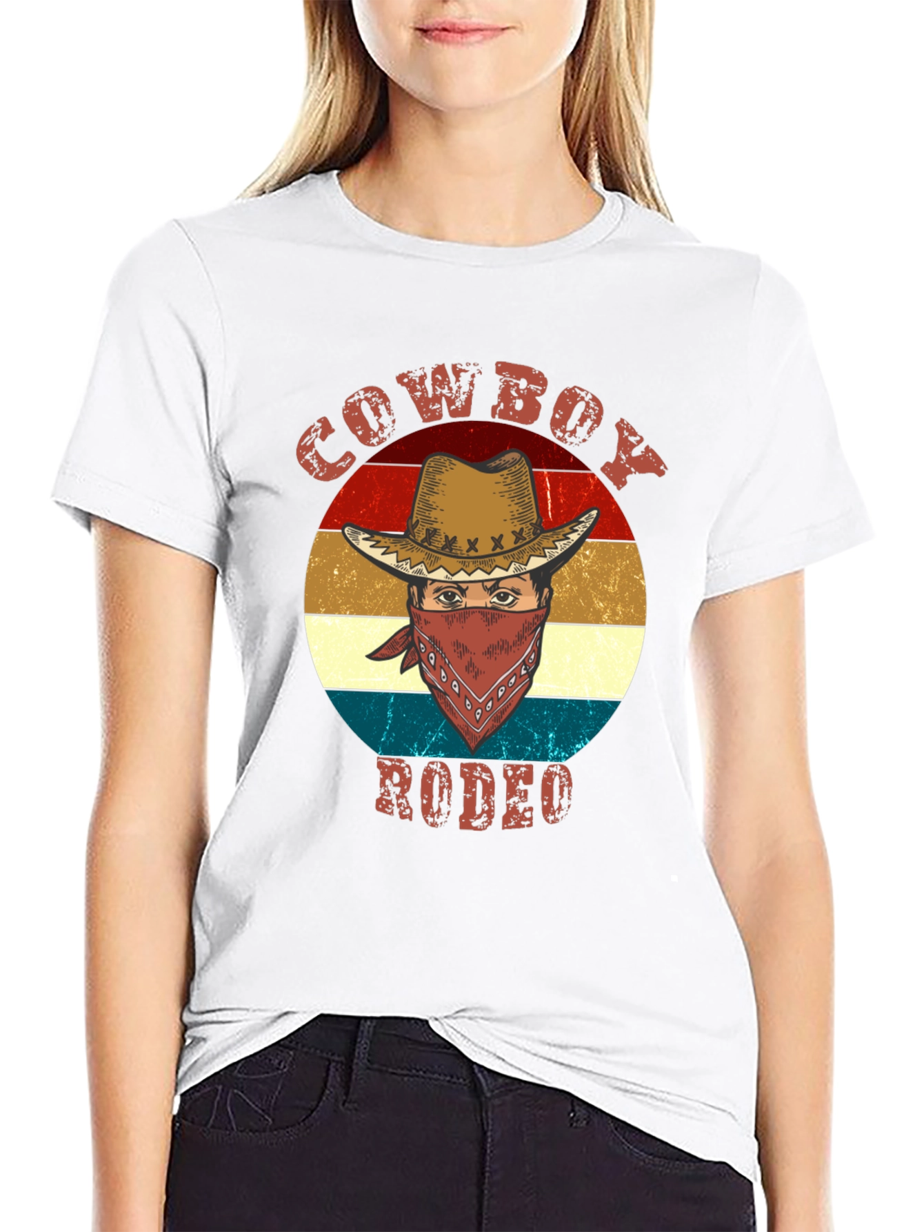 Cowboy Rodeo Graphic T-Shirt
