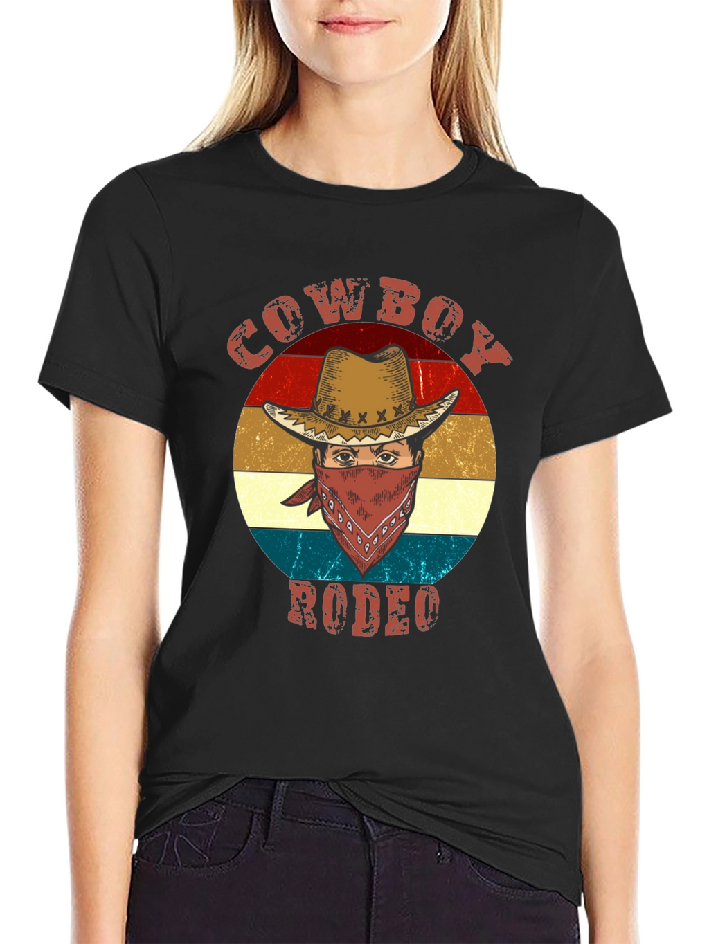 Cowboy Rodeo Graphic T-Shirt