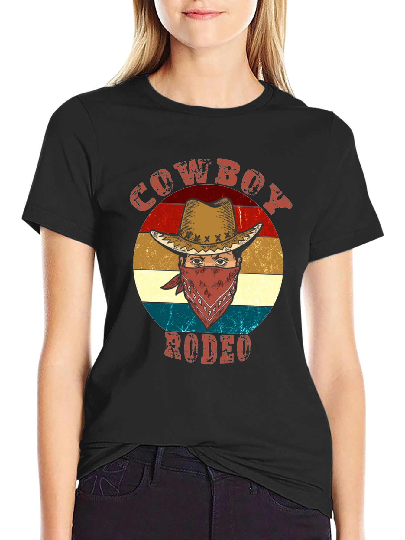 Cowboy Rodeo Graphic T-Shirt