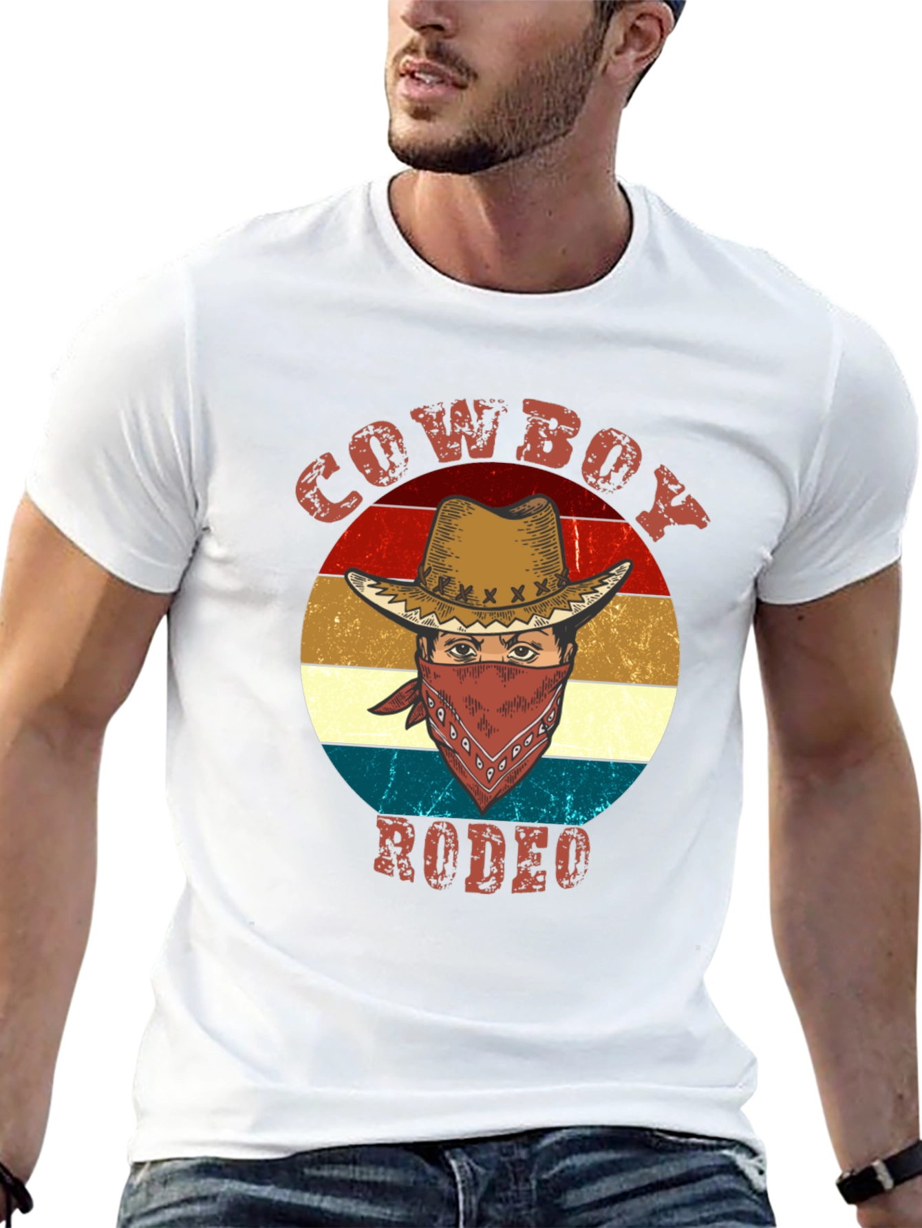 Cowboy Rodeo Graphic T-Shirt