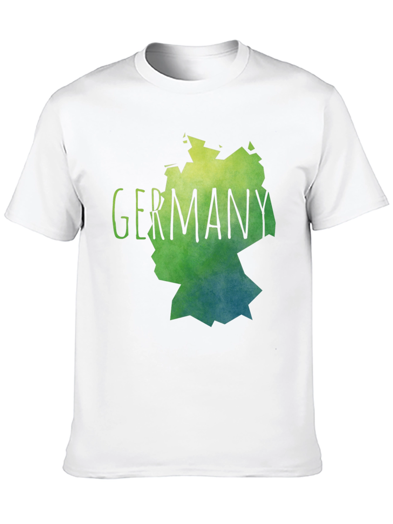 Germany Map Graphic Tee - Stylish Black T-Shirt