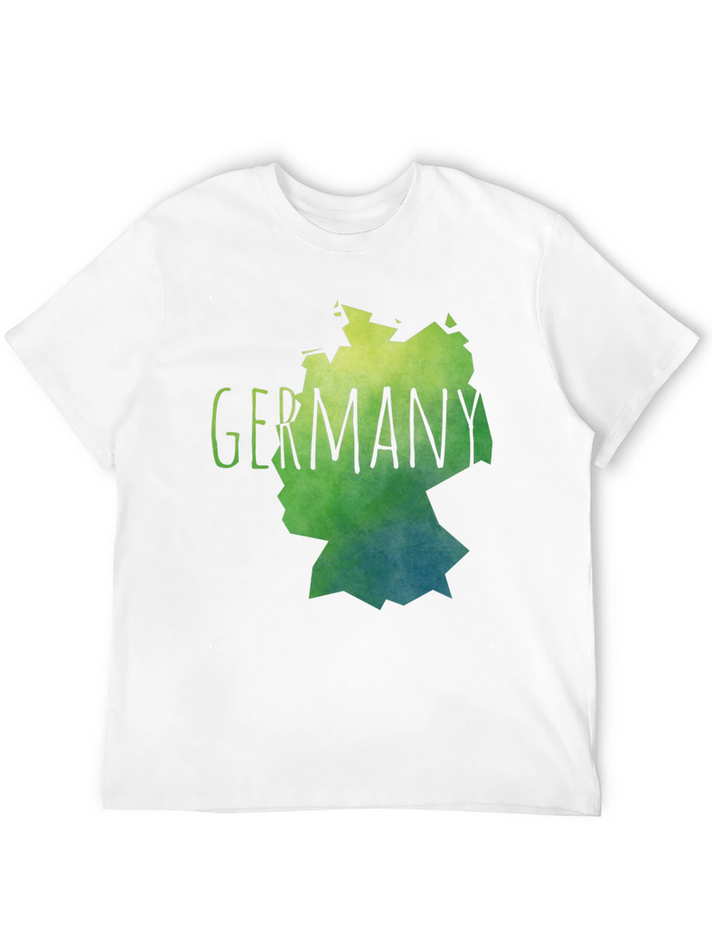 Germany Map Graphic Tee - Stylish Black T-Shirt
