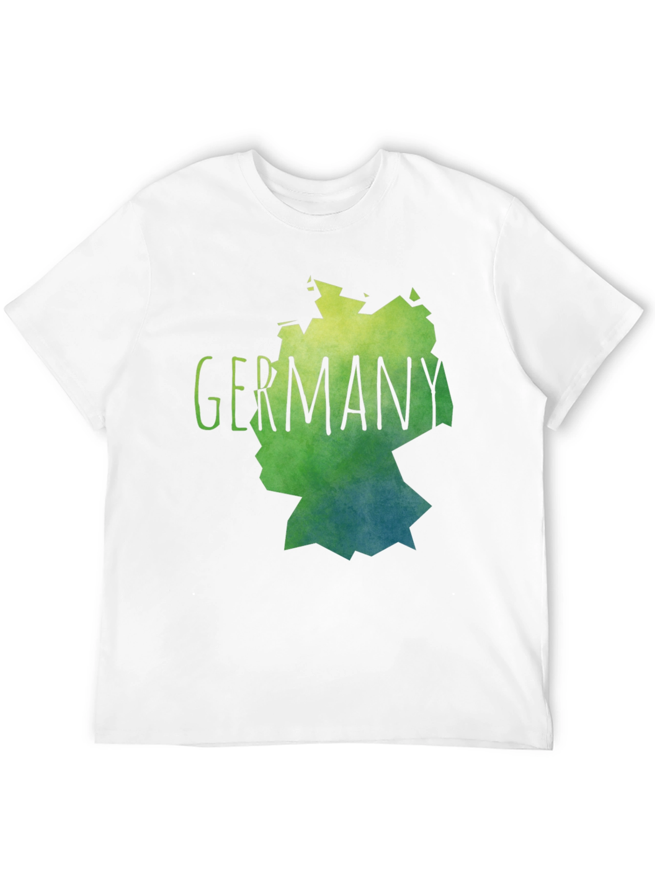 Germany Map Graphic Tee - Stylish Black T-Shirt