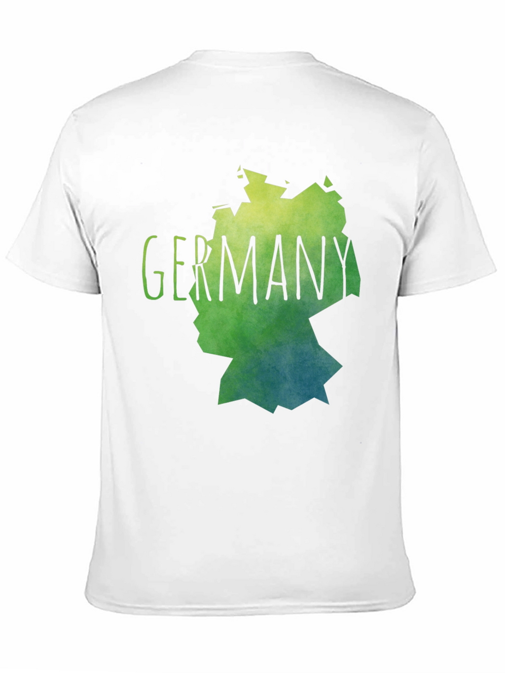 Germany Map Graphic Tee - Stylish Black T-Shirt
