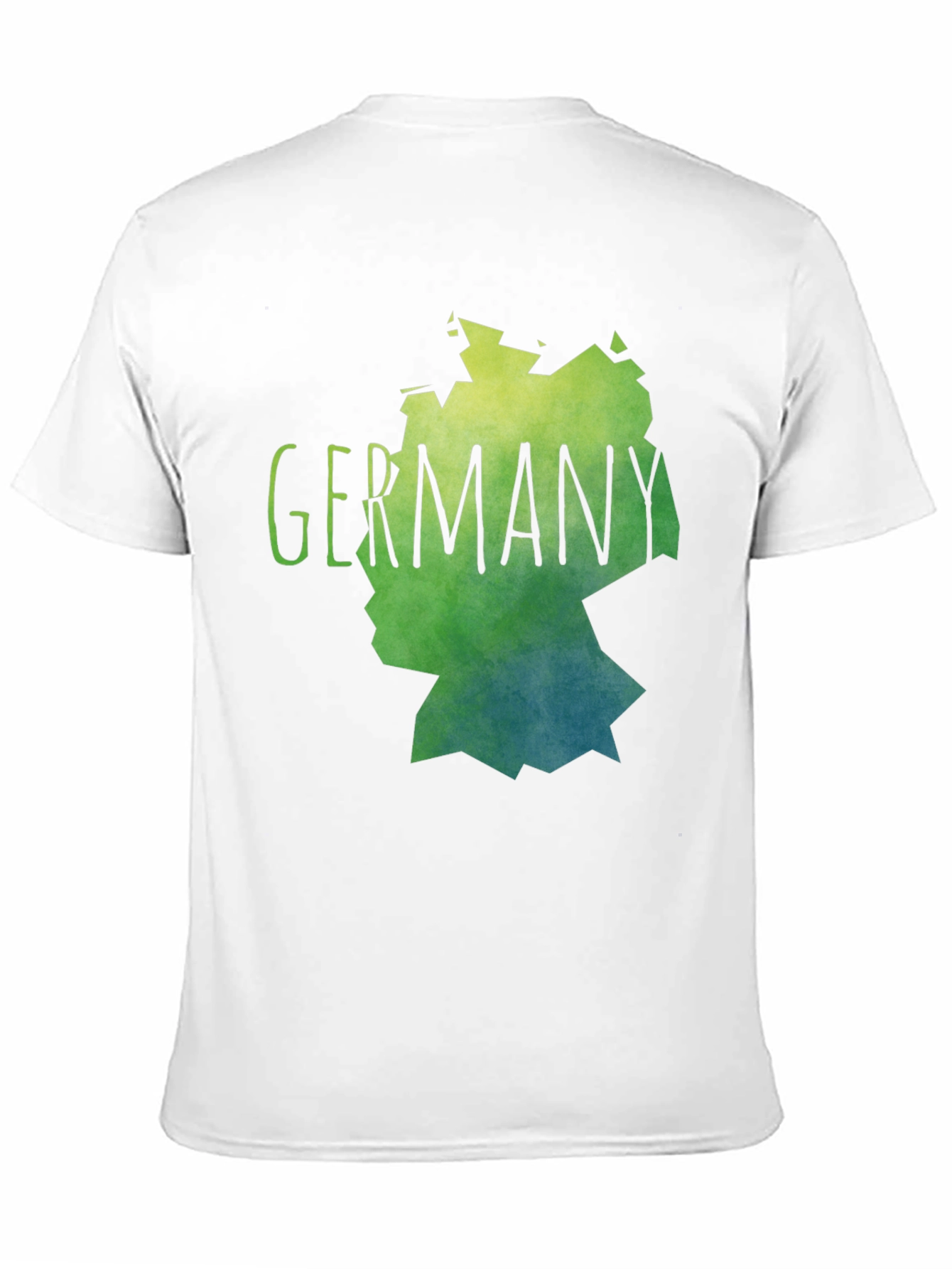 Germany Map Graphic Tee - Stylish Black T-Shirt
