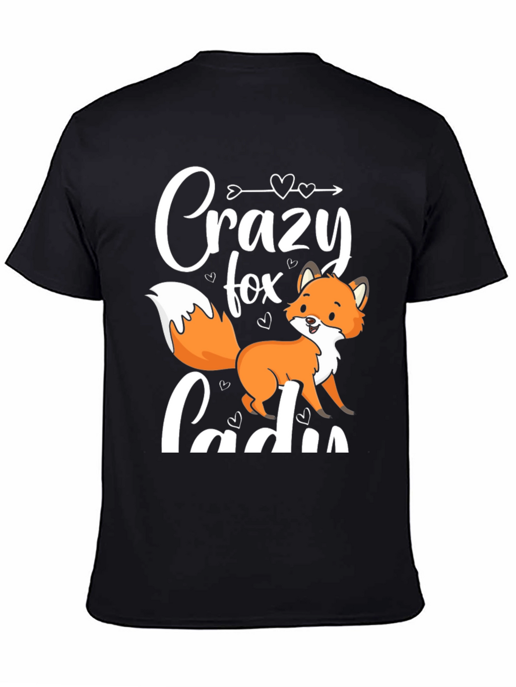 Crazy Fox Lady T-Shirt