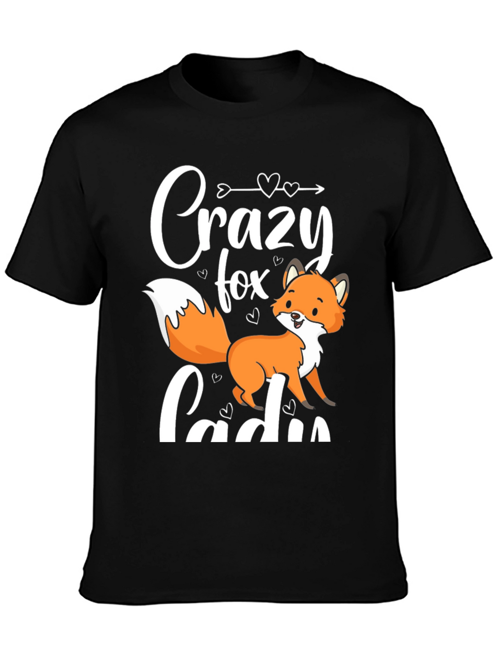 Crazy Fox Lady T-Shirt