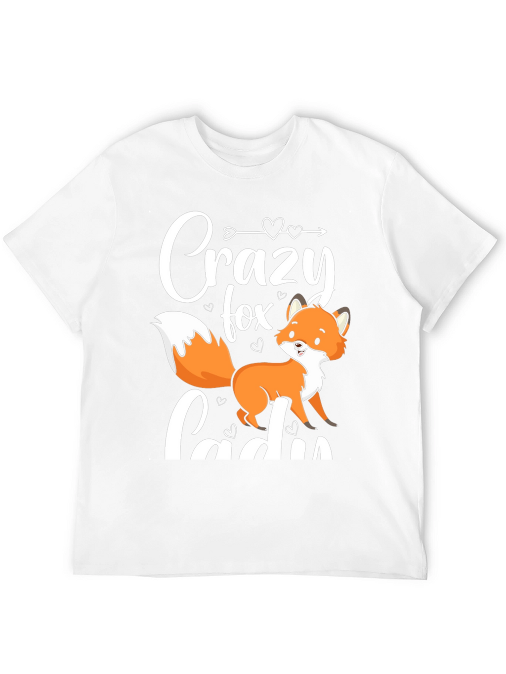 Crazy Fox Lady T-Shirt