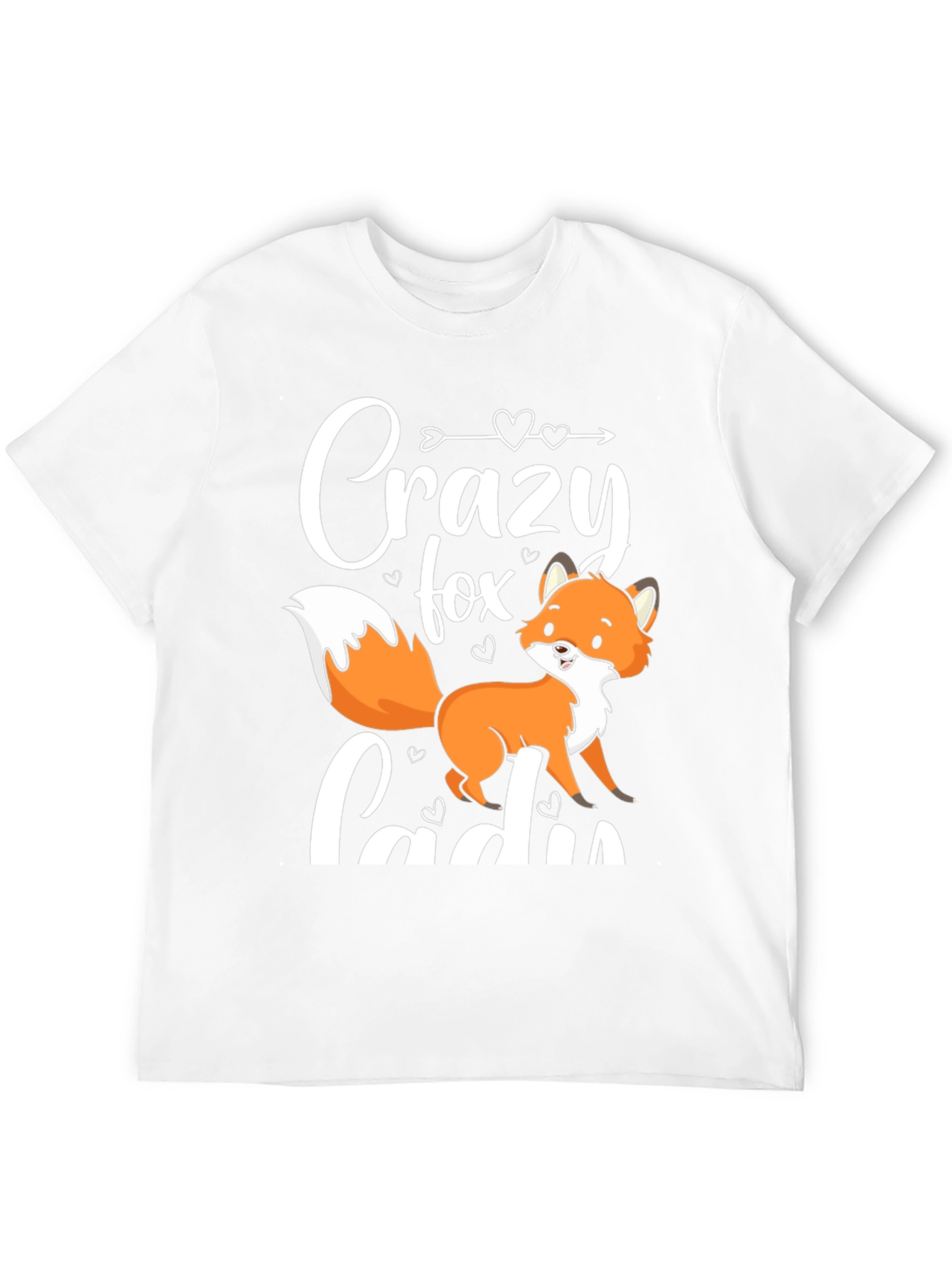 Crazy Fox Lady T-Shirt