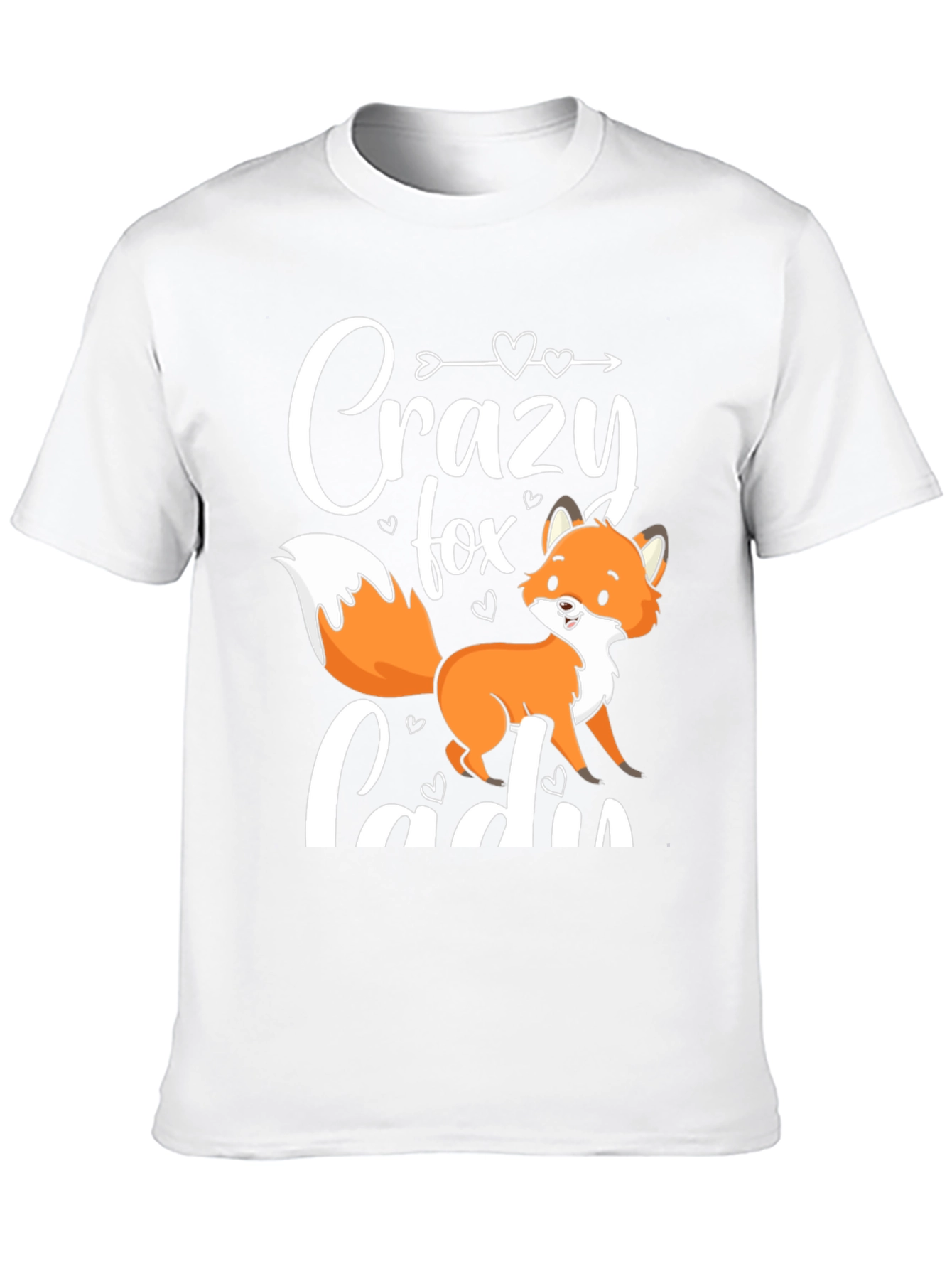Crazy Fox Lady T-Shirt