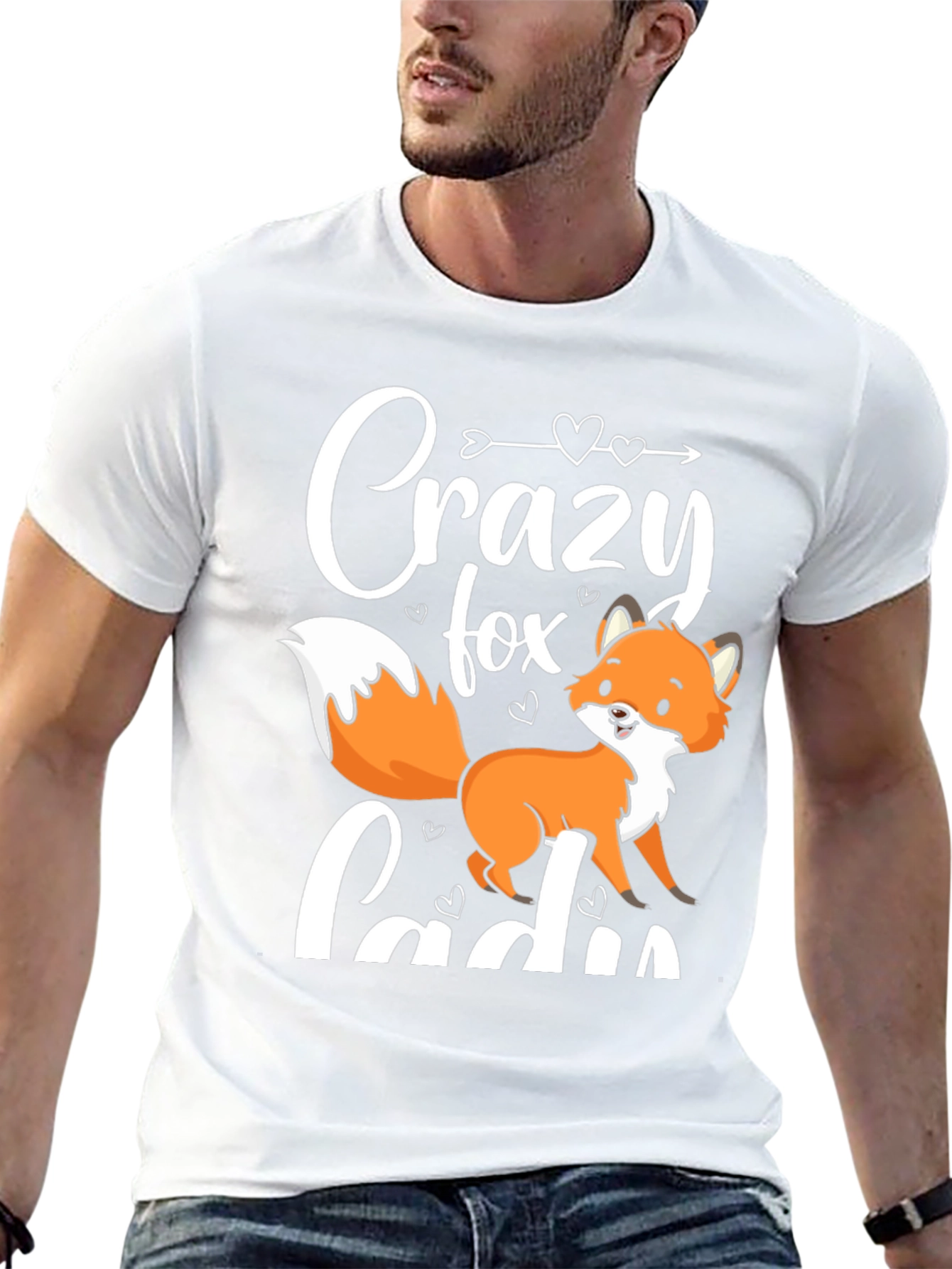 Crazy Fox Lady T-Shirt