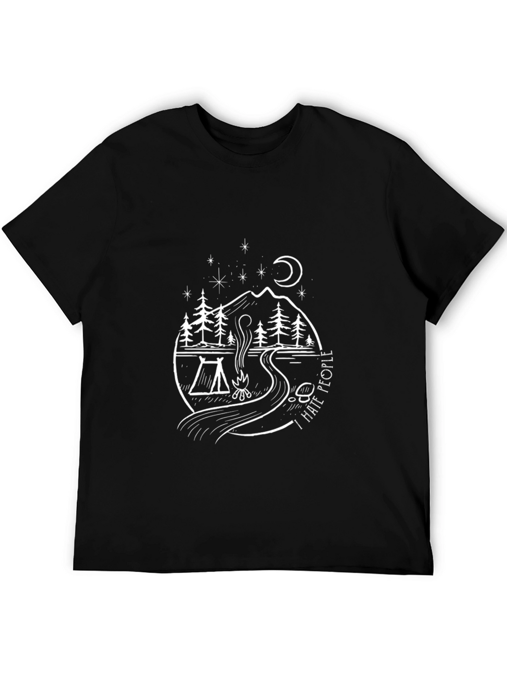 I Hate People Camping T-Shirt