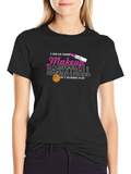 Makeup to Basketball Funny T-Shirt