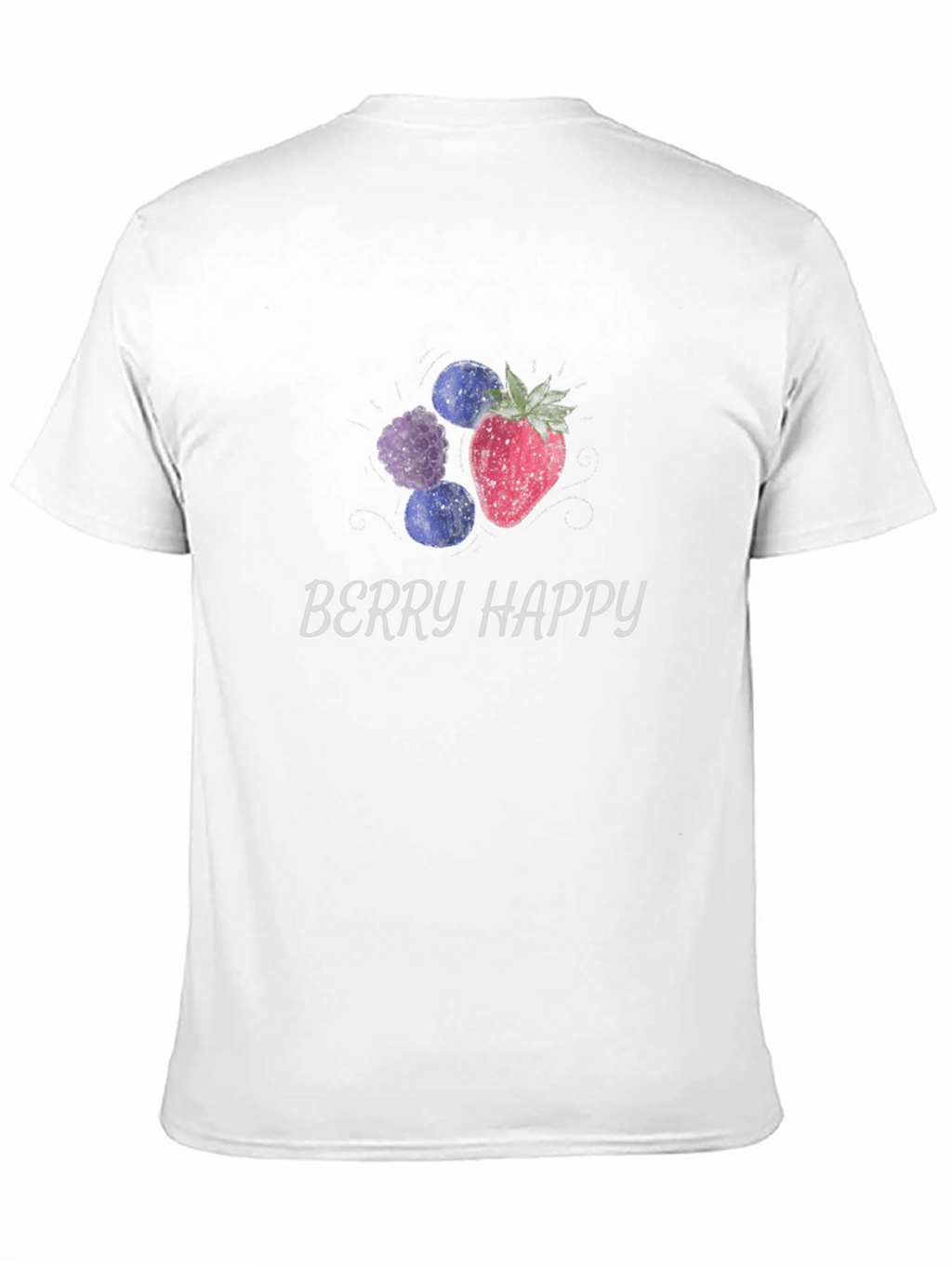 Berry Happy Graphic Tee - Unisex Soft Cotton Shirt