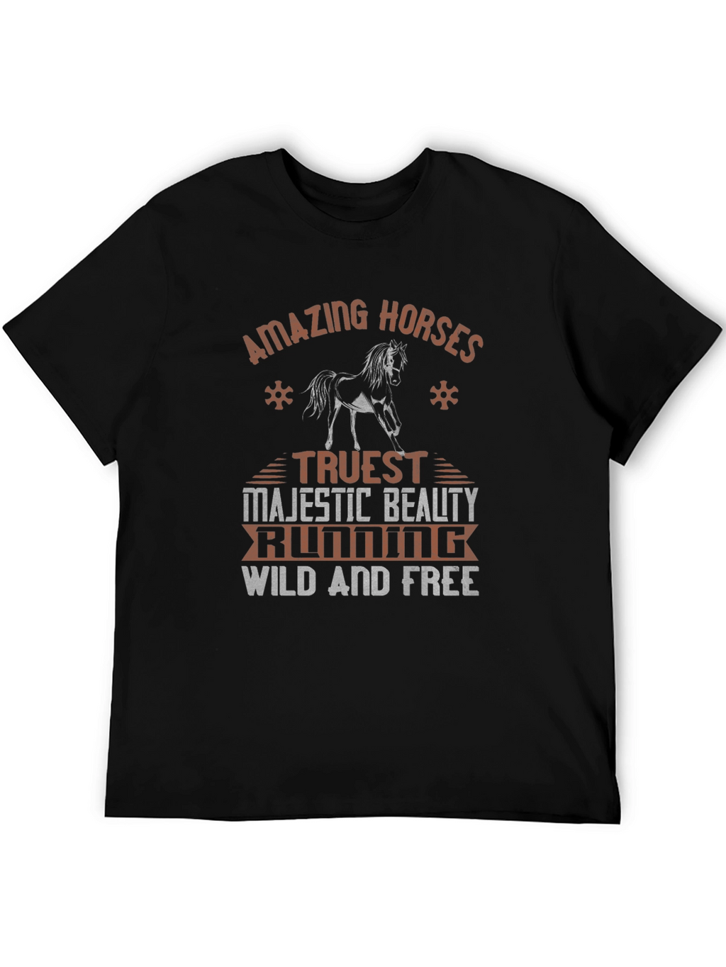 Amazing Horses Graphic Tee - Wild & Free