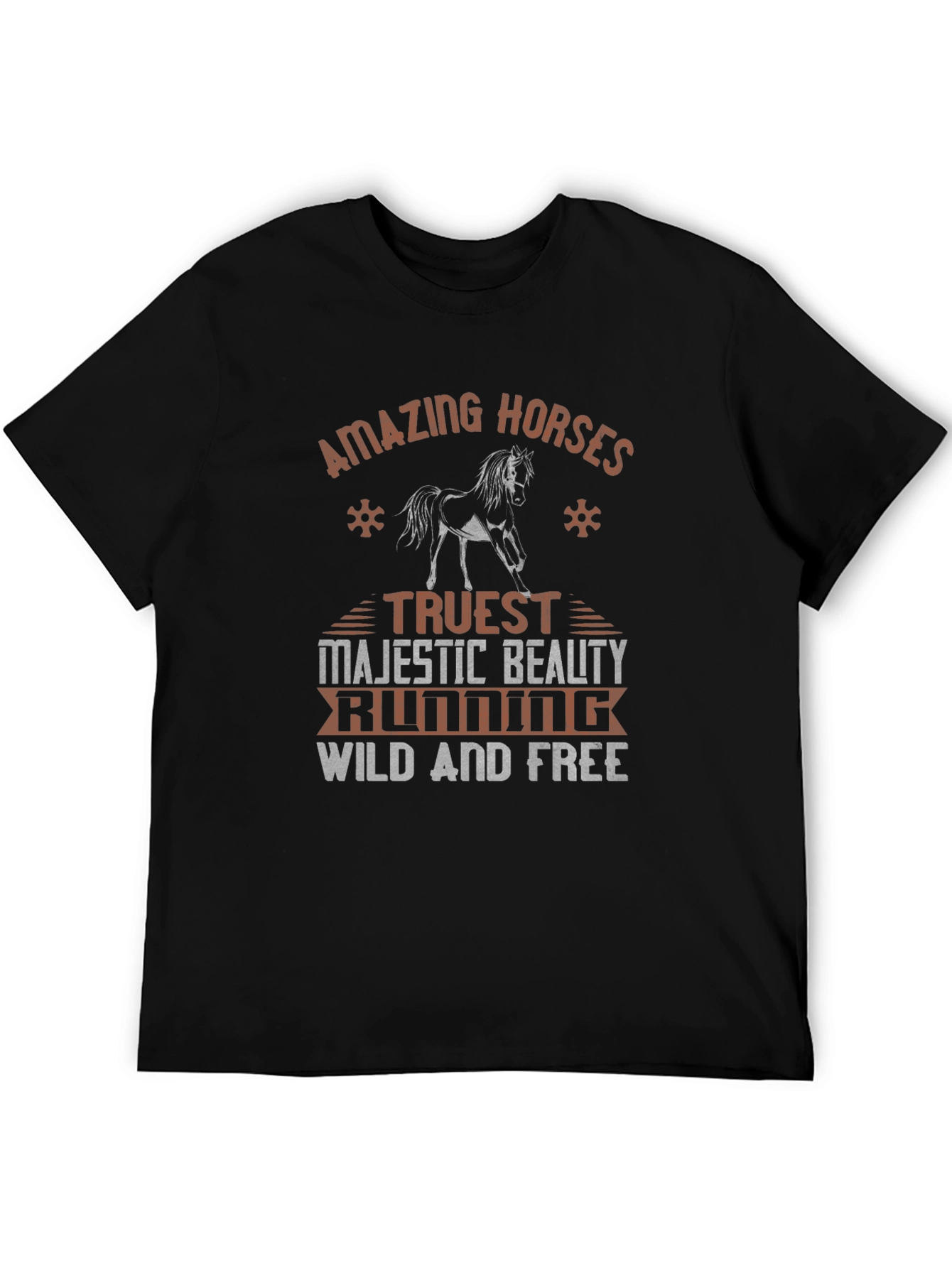 Amazing Horses Graphic Tee - Wild & Free