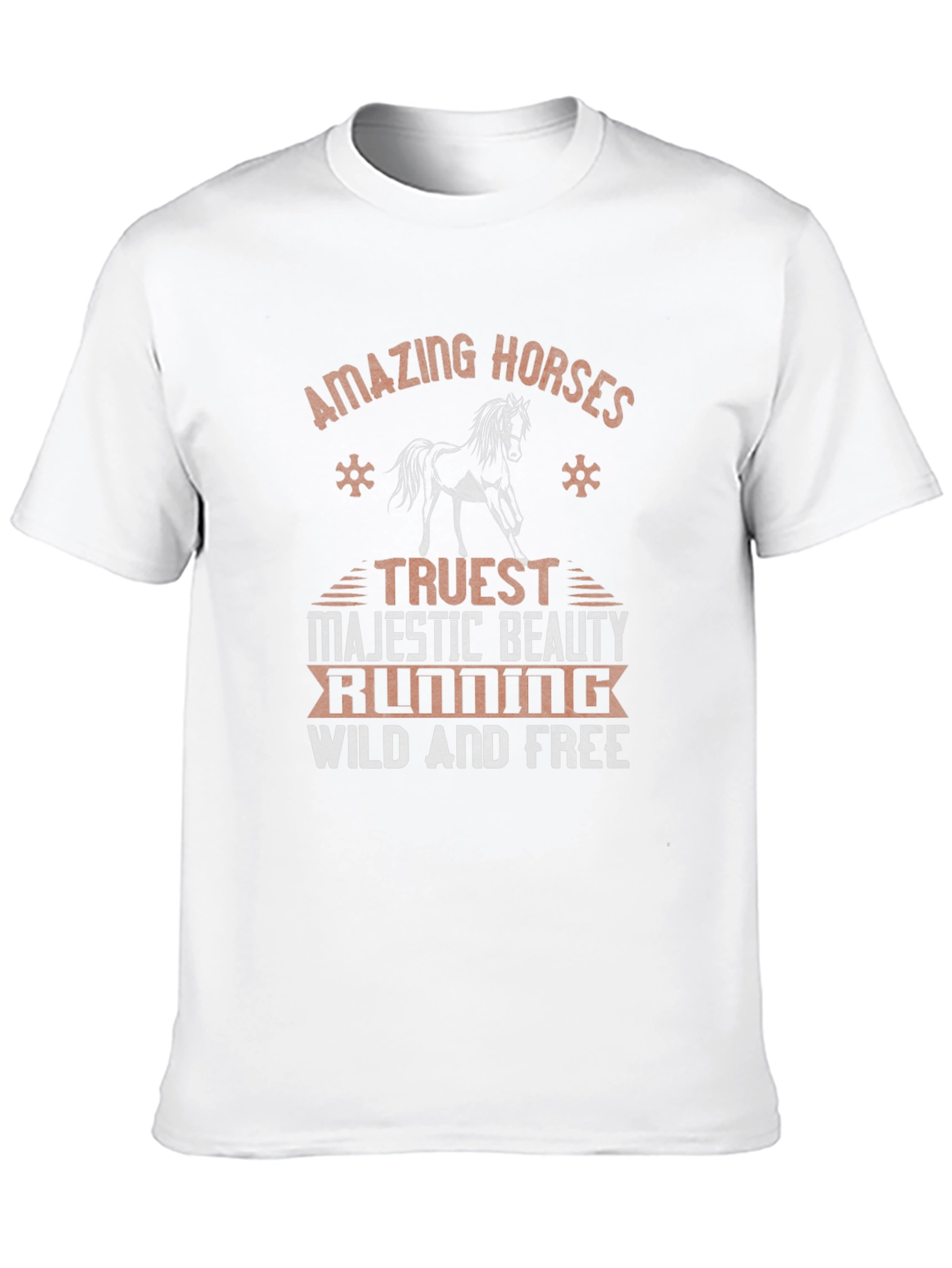 Amazing Horses Graphic Tee - Wild & Free