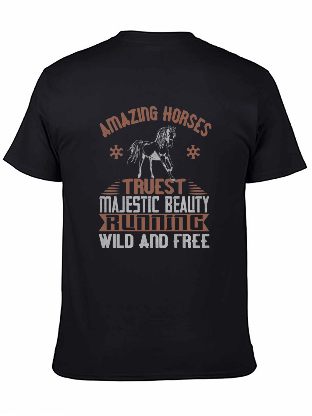 Amazing Horses Graphic Tee - Wild & Free