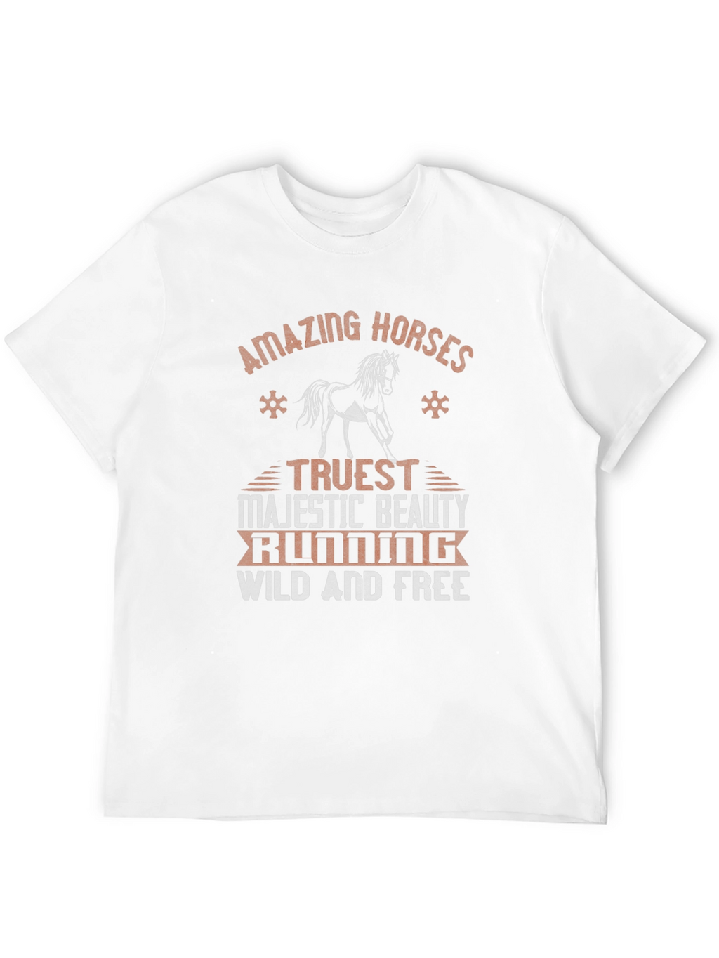 Amazing Horses Graphic Tee - Wild & Free