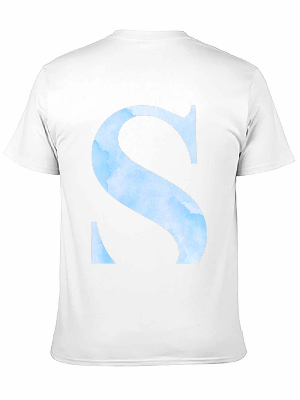 Letter S Graphic T-Shirt - Stylish Initial Tee