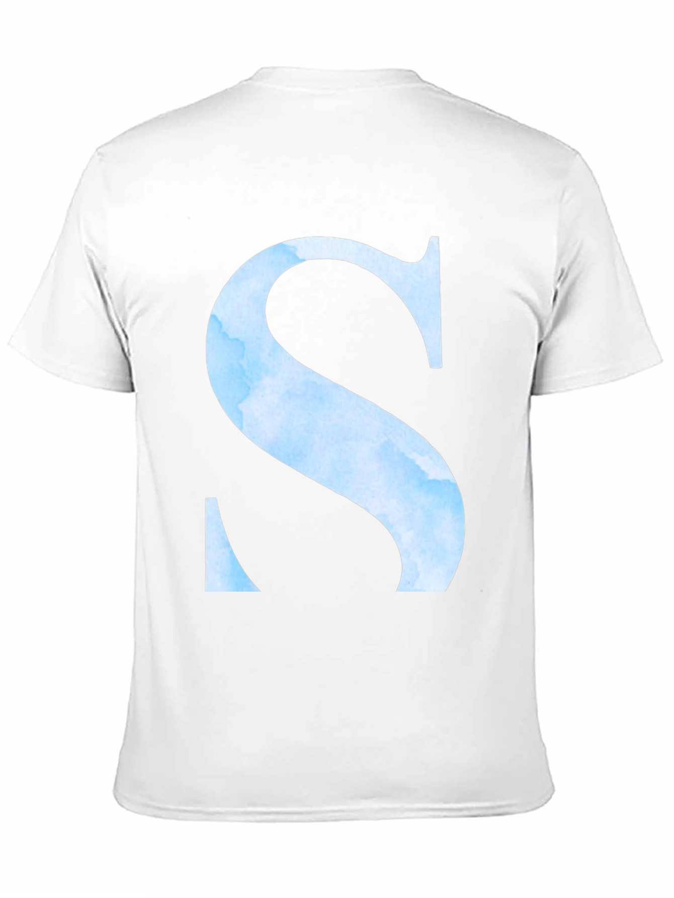 Letter S Graphic T-Shirt - Stylish Initial Tee