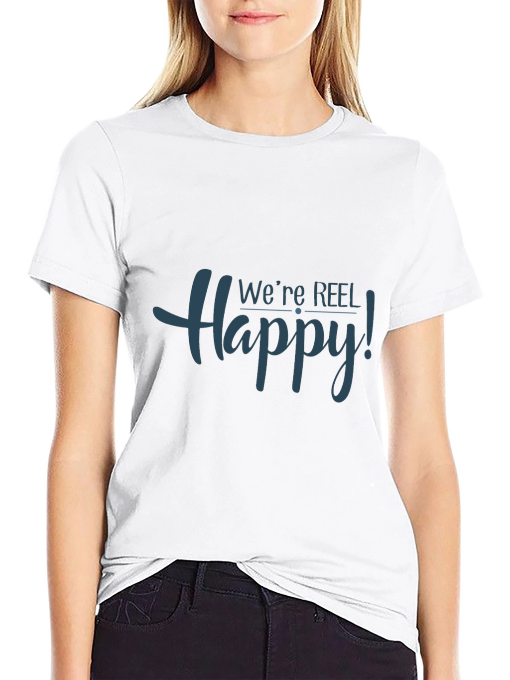 Were Reel Happy! Graphic Tee