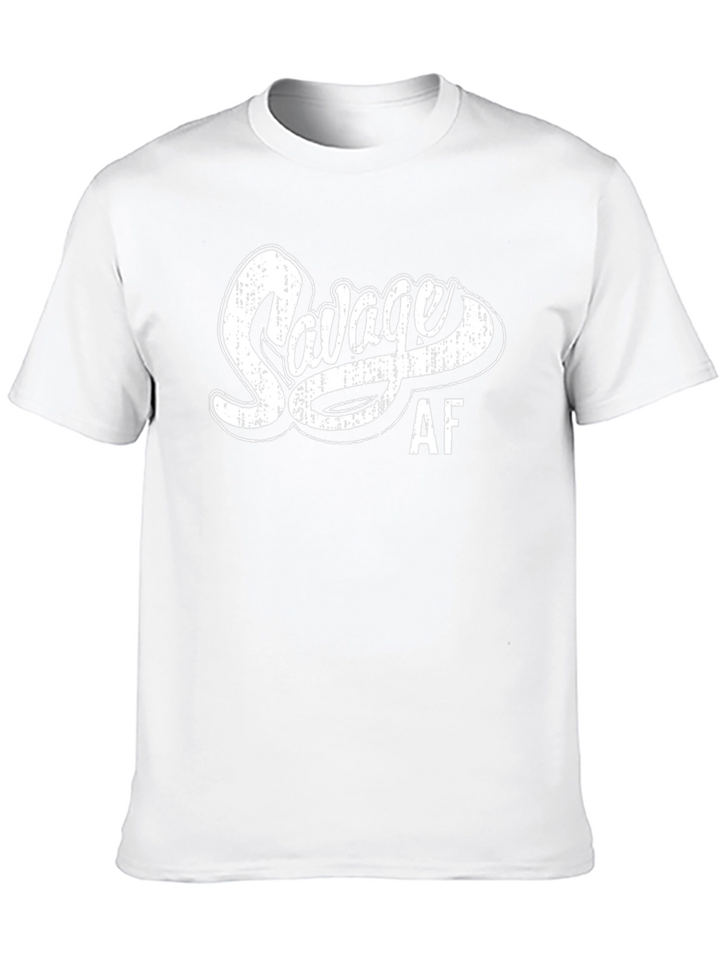 Savage AF Black Graphic Tee