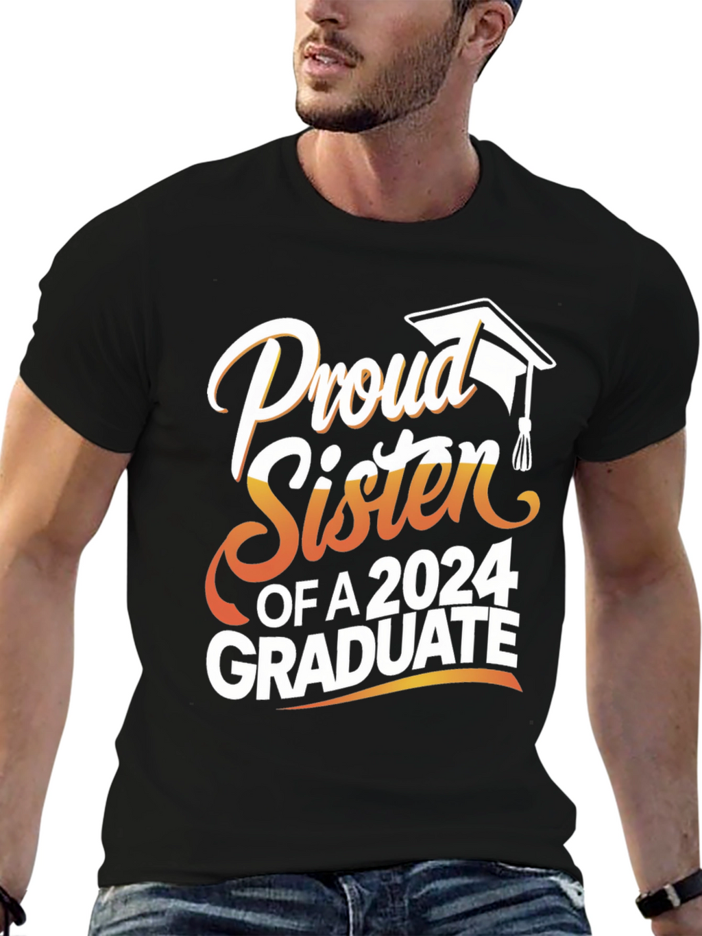 Proud Sister 2024 Graduate T-Shirt