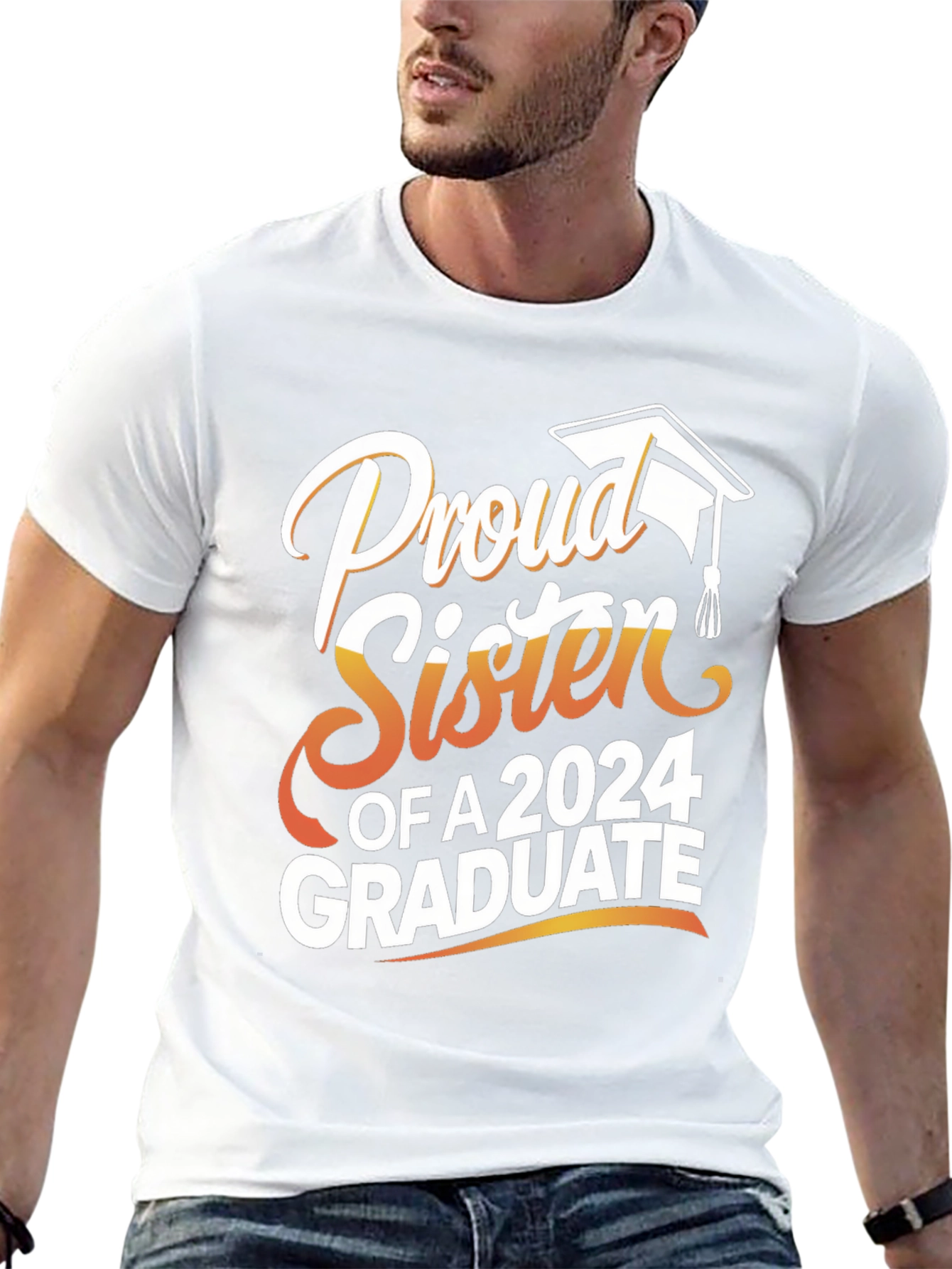 Proud Sister 2024 Graduate T-Shirt