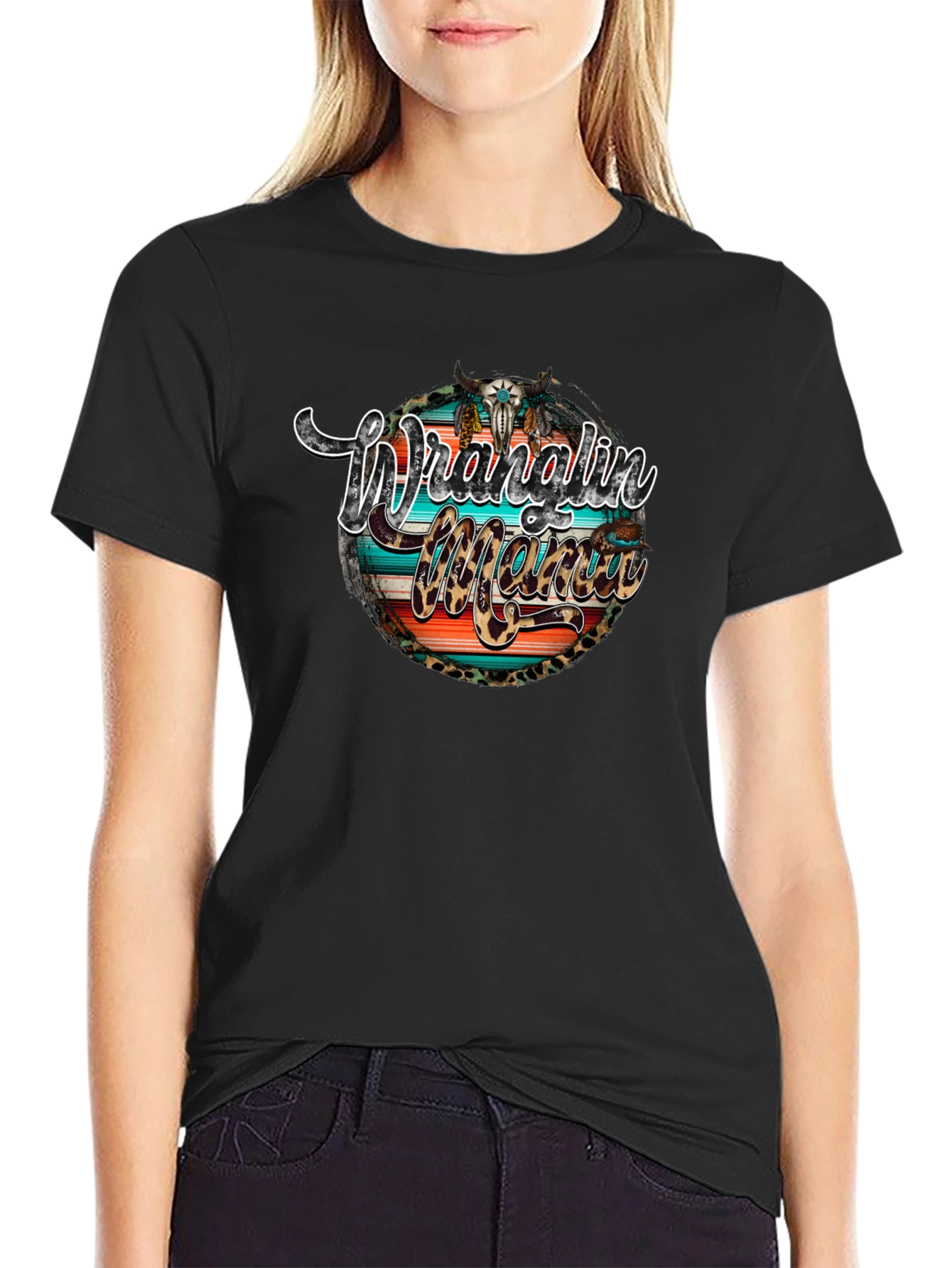 Wranglin Mama Graphic Tee