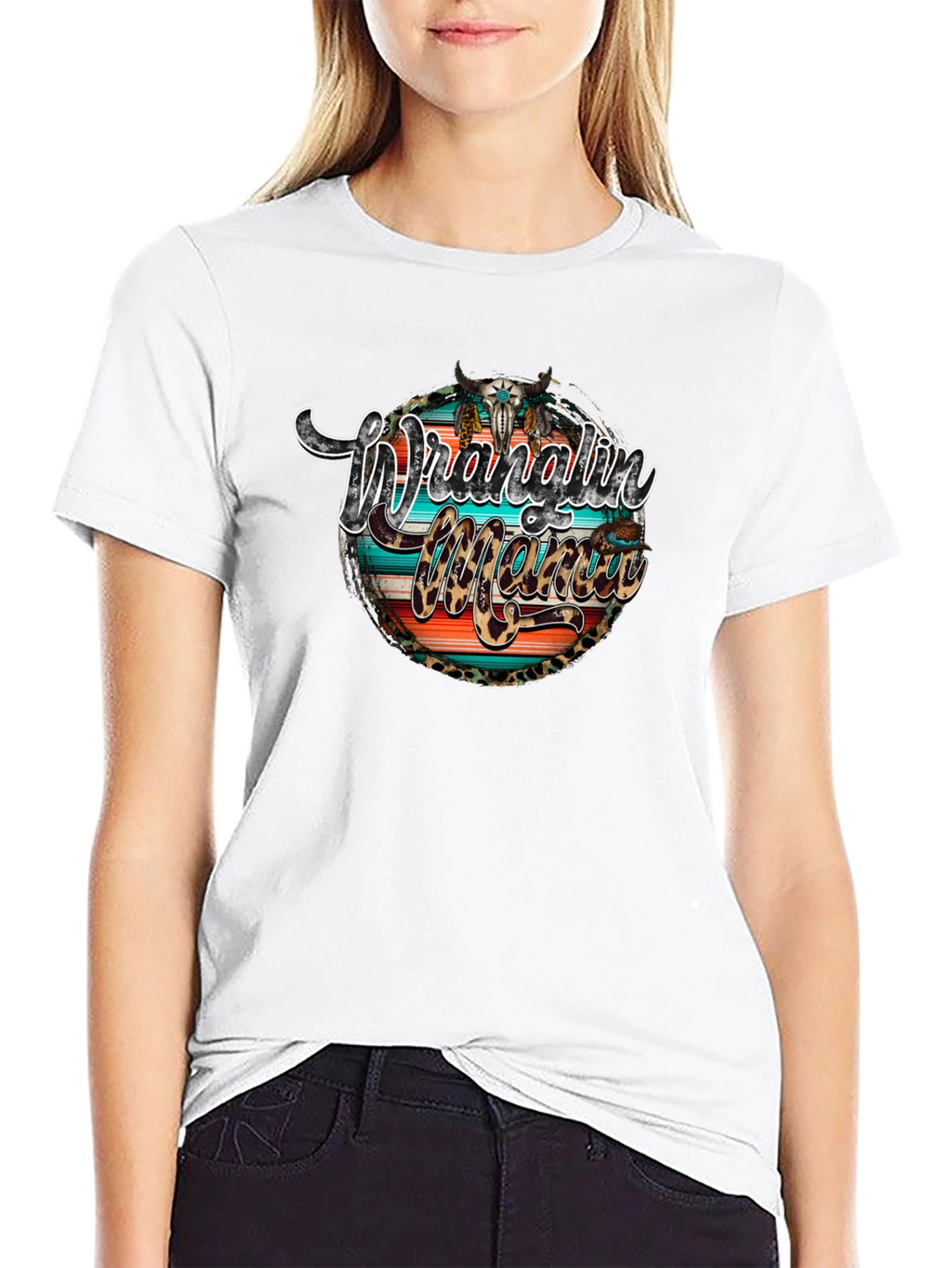 Wranglin Mama Graphic Tee